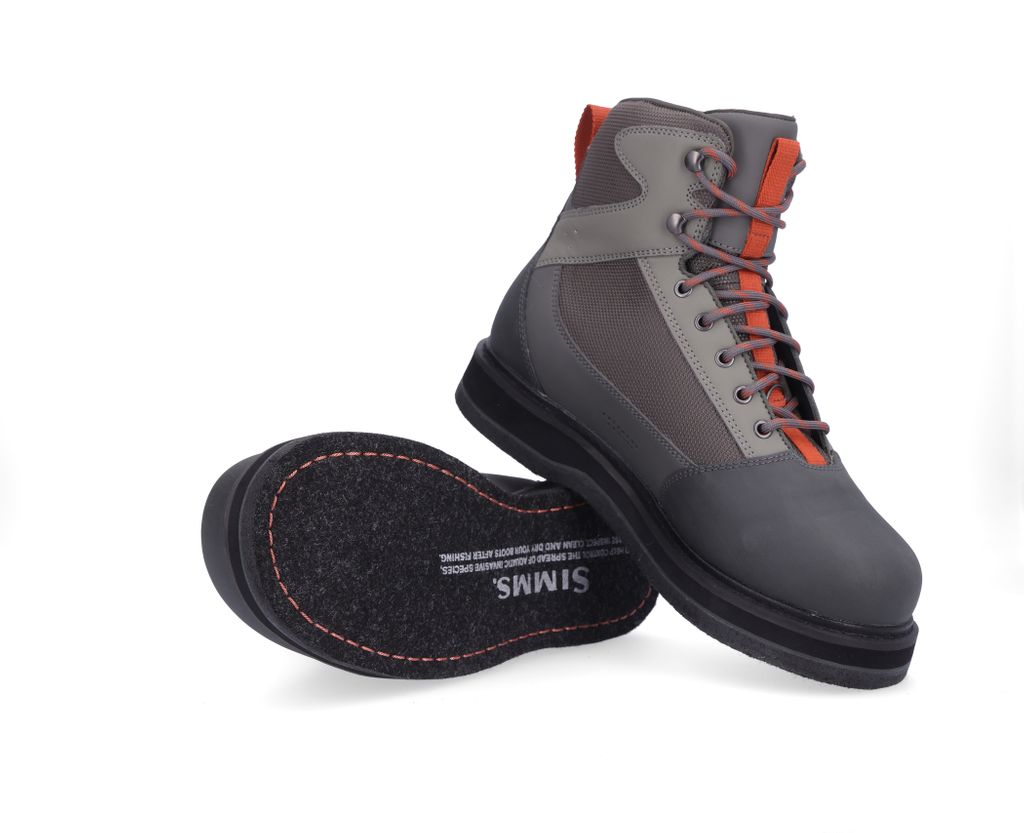 Simms Brodící boty Tributary Boot, Basalt - filcová podrážka