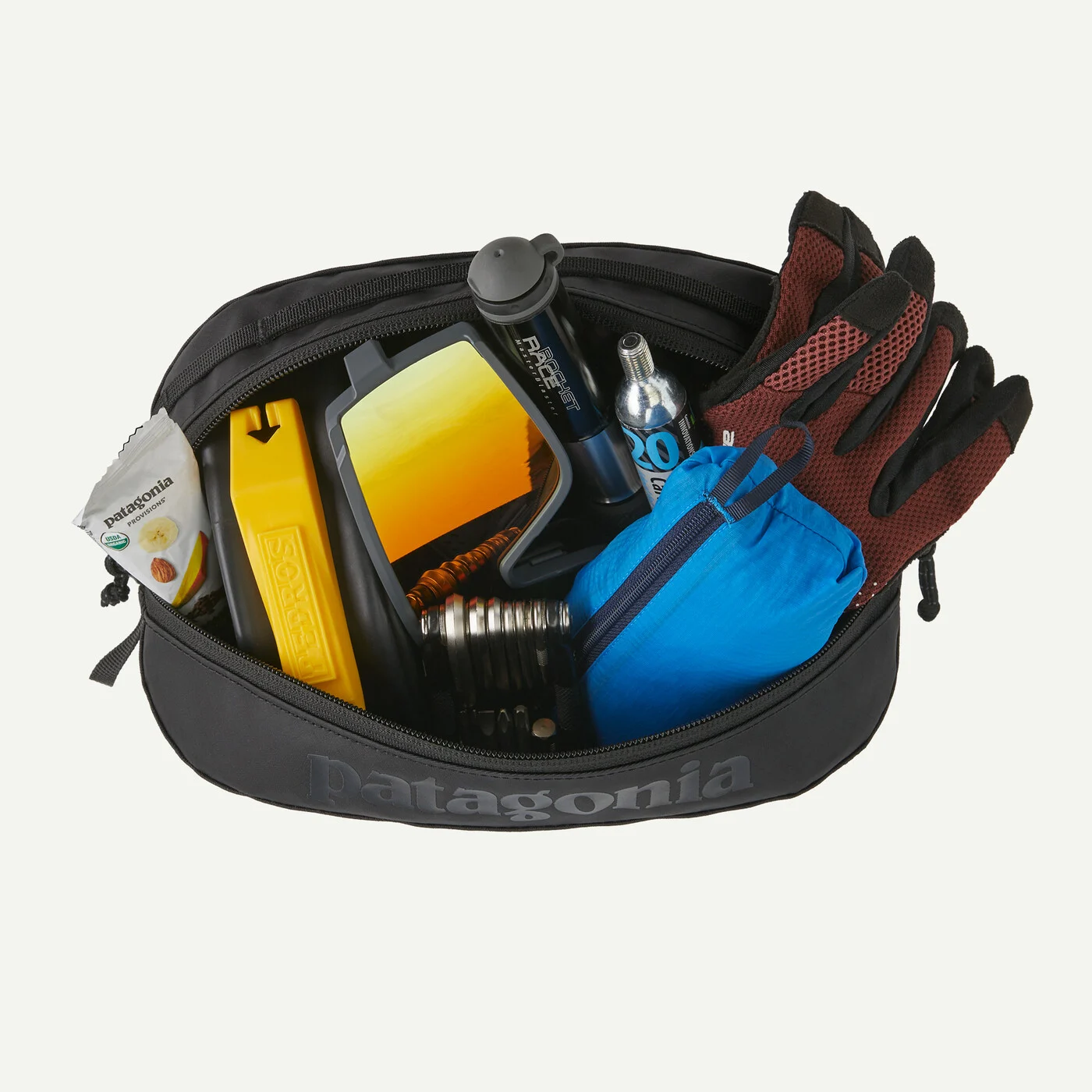 Patagonia Taška Black Hole Cube 3L - Basin Green w/Fitz Trout