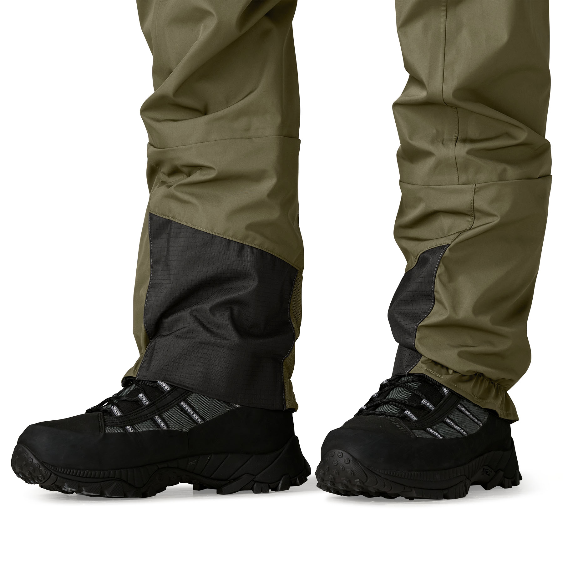 Patagonia Pánské brodící kalhoty Swiftcurrent® Traverse Wading Pants, Basin Green - vel. MLM a Brodící boty Patagonia Wading Boots Forra - vel. US 06 - EU 39 