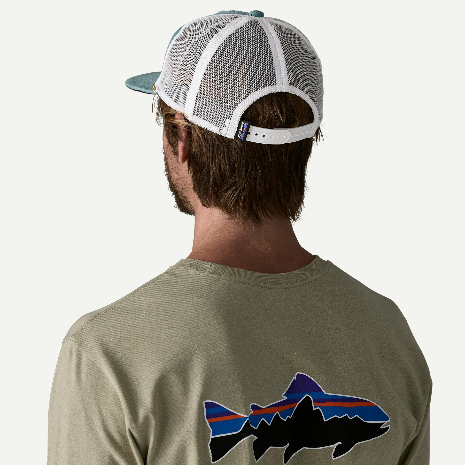 Patagonia Kšiltovka Fly Catcher Hat, Fitz Roy Trout: Weathered Stone