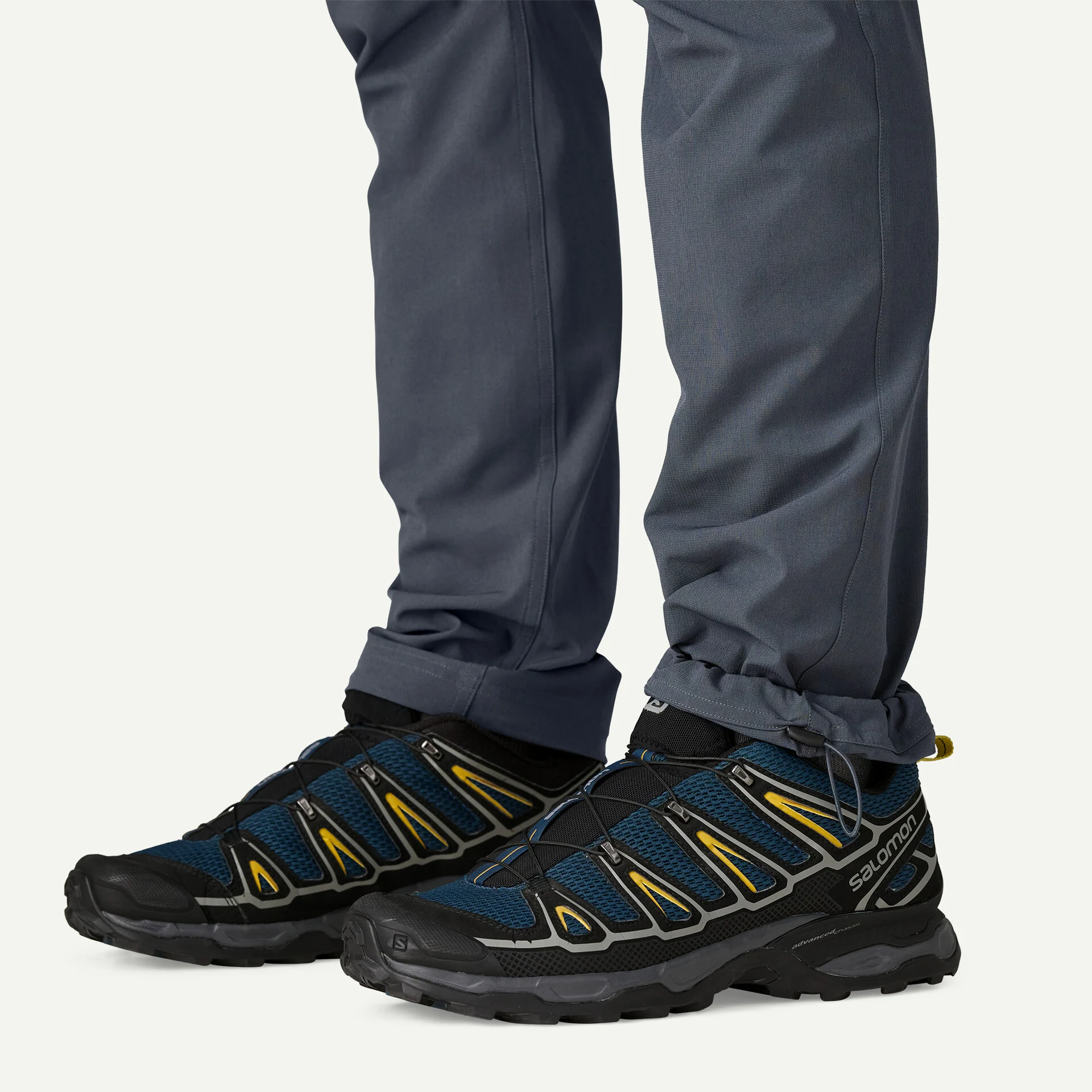 Patagonia Pánské kalhoty Terravia Trail - Regular, Smolder Blue