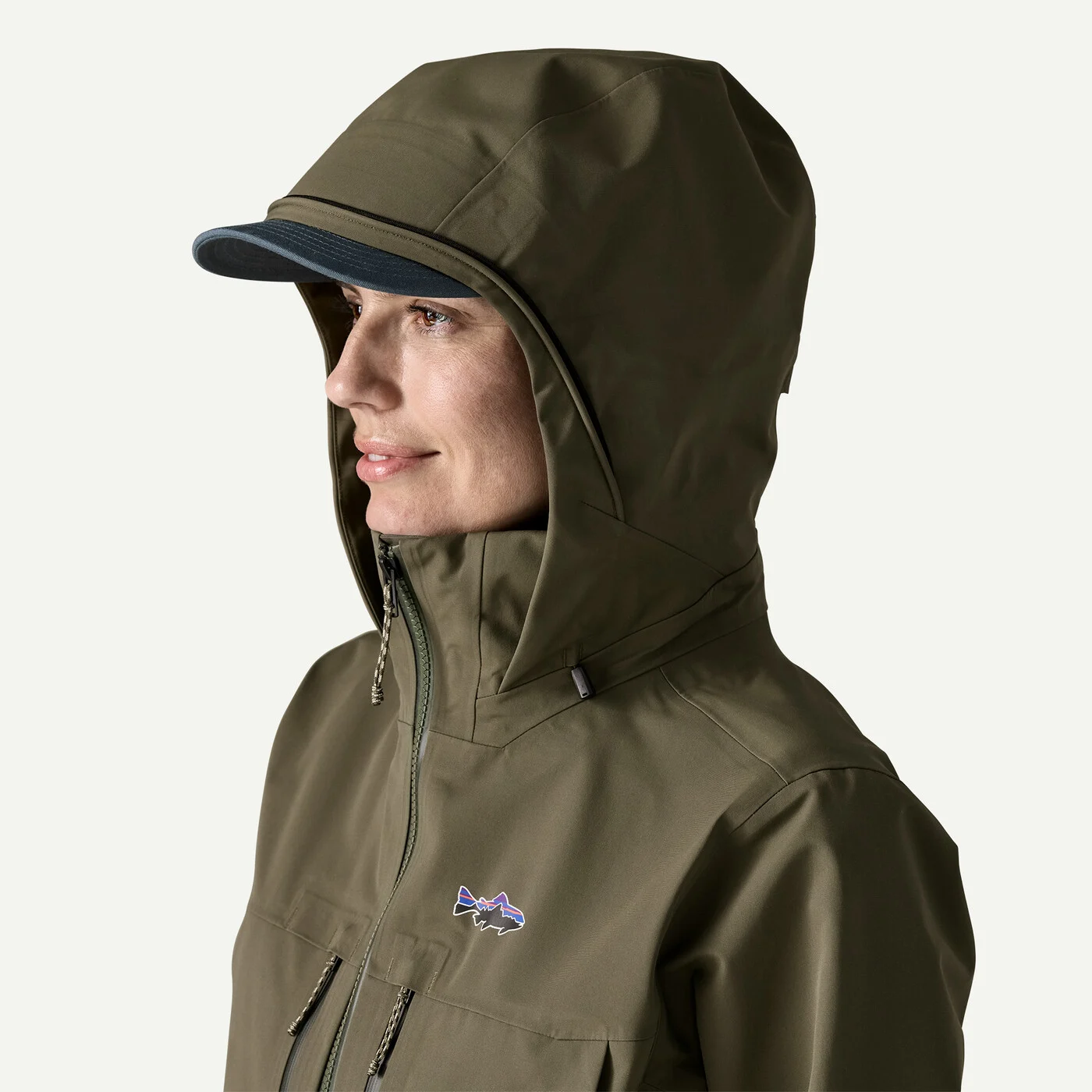 Patagonia Dámská bunda Swiftcurrent Wading Jkt, Basin Green - vel. XS