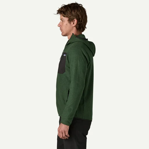 Patagonia Pánská mikina R1 Air Full-Zip Hoody, Treeline Green - vel. L