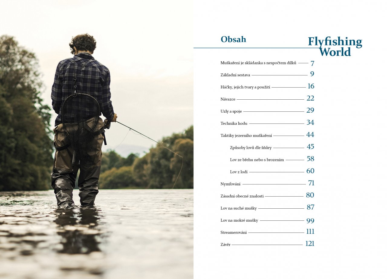 Kniha Flyfishing World, Luboš Roza