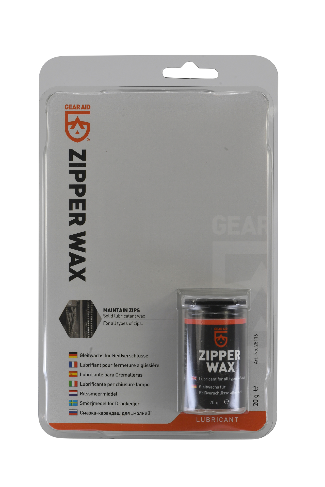 Max Wax Mazivo na zipy 20g