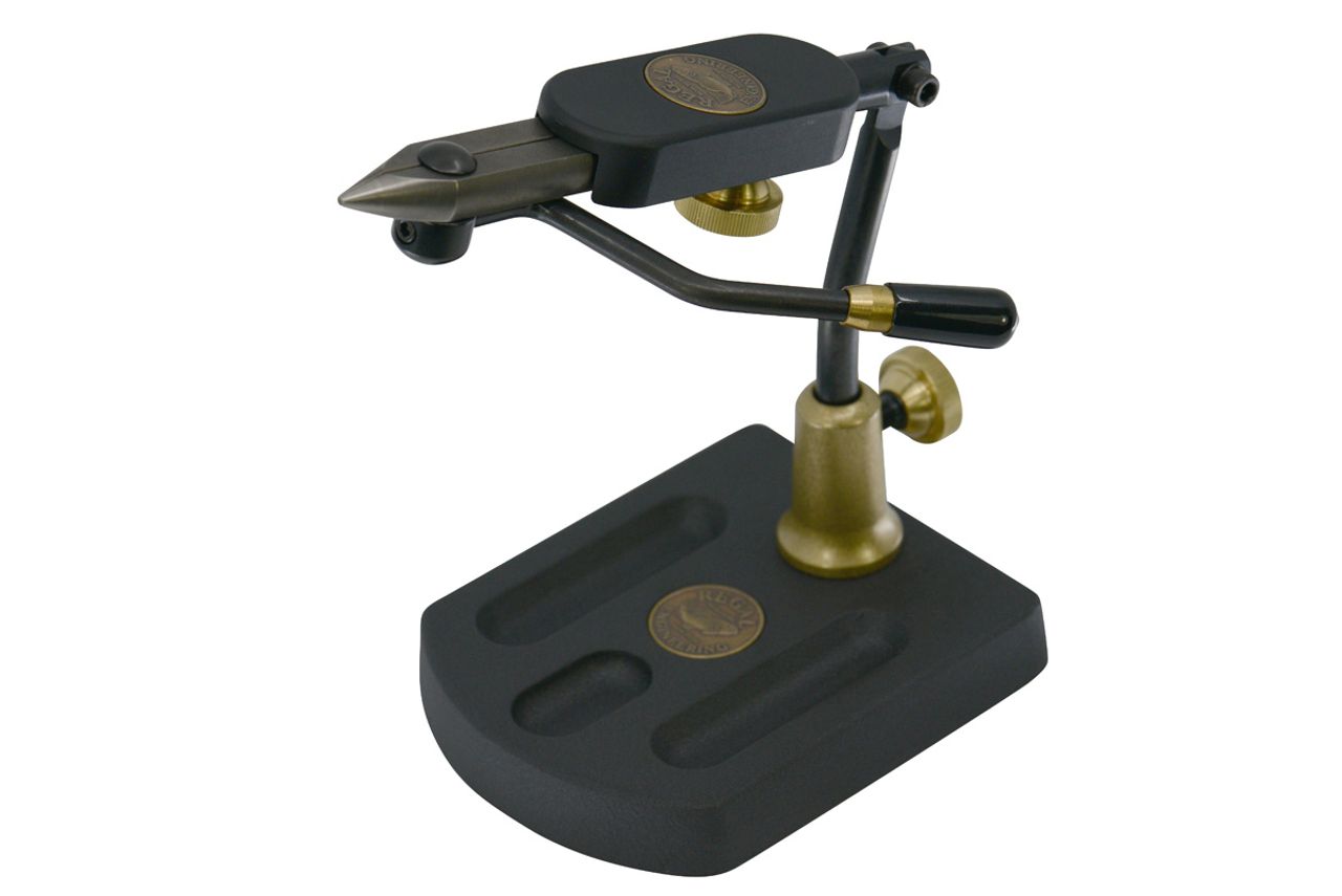 REGAL Muškařský svěrák  Travel Vise | Stainless Steel Jaws/Aluminum Pocket Base