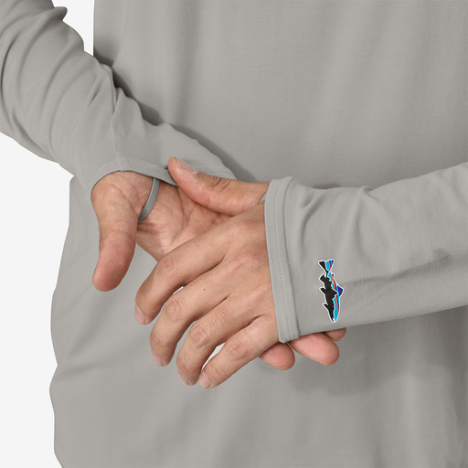 Patagonia Pánské triko Tropic Comfort Natural UPF Crew, River Rock Green - vel. XL