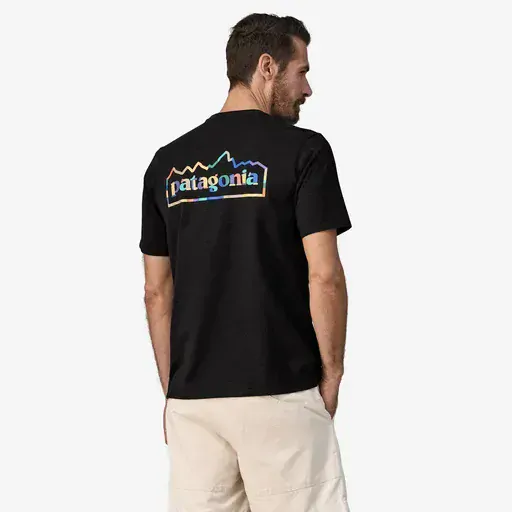 Patagonia Pánské tričko Unity Fitz Responsibili-Tee - White