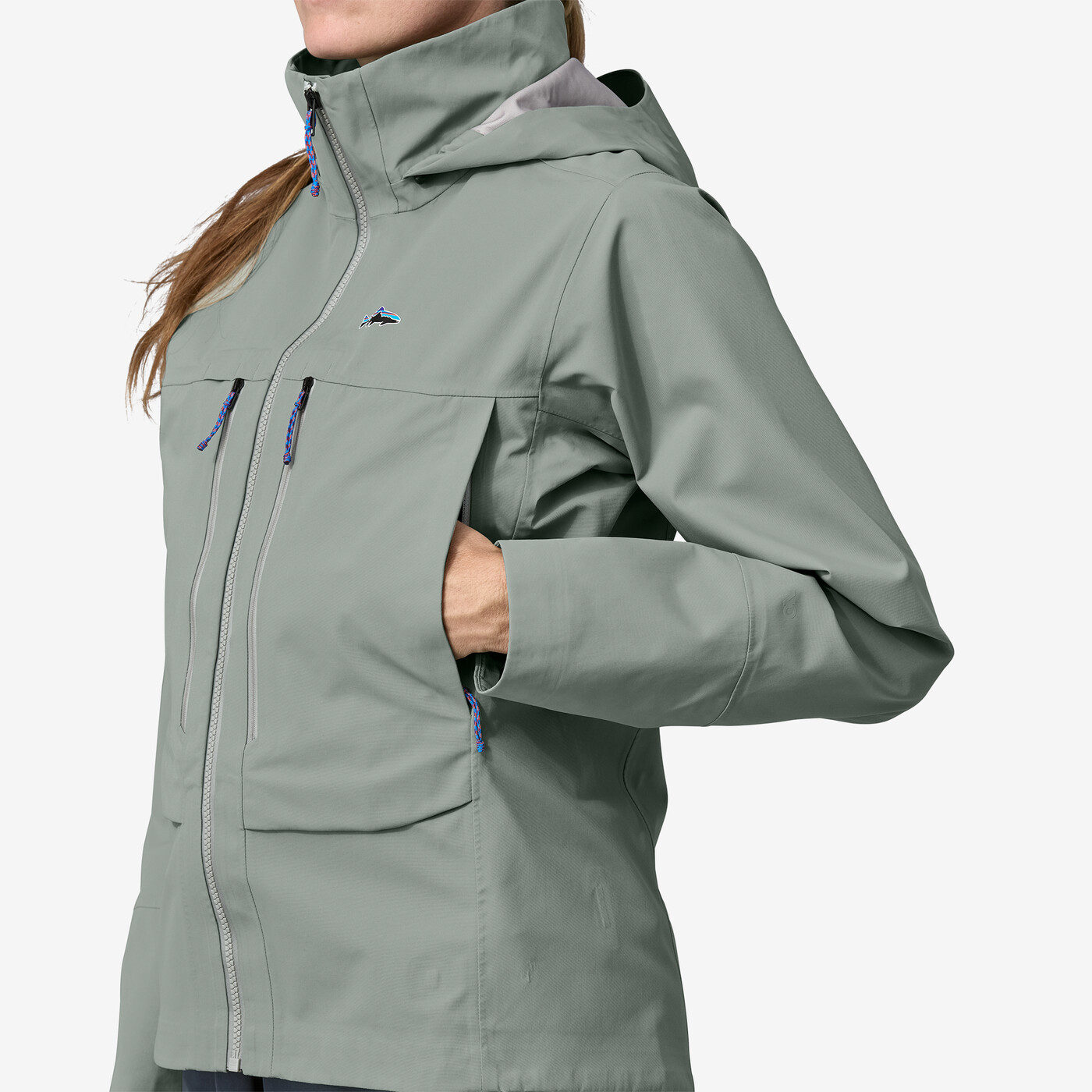 Patagonia Dámská bunda Swiftcurrent® Wading Jacket - River Rock Green, vel. XS
