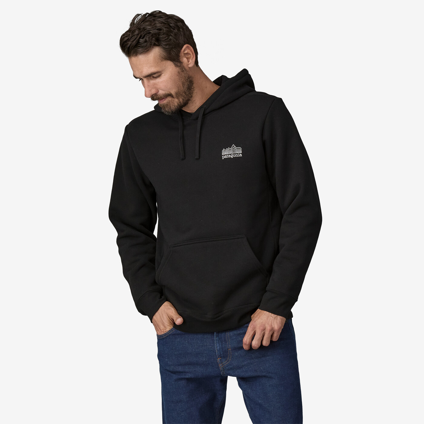 Patagonia Mikina Strataspire Uprisal Hoody - Black