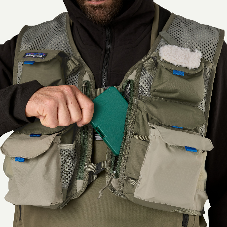 Patagonia Muškařská vesta Stealth Pack Vest - River Rock Green, vel. M