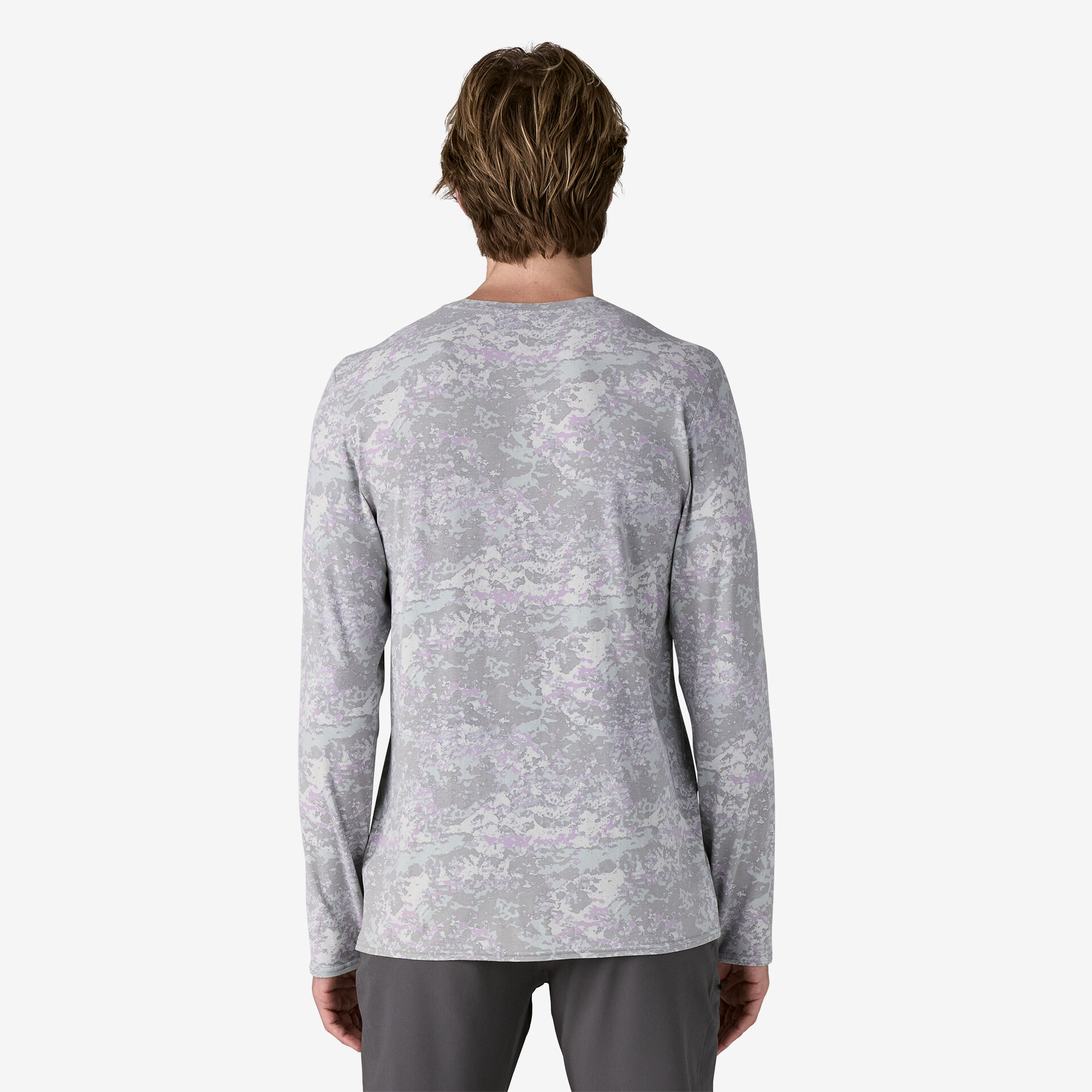 Patagonia Pánské triko Tropic Comfort Natural UPF Crew, Rock Wash: Thermal Blue