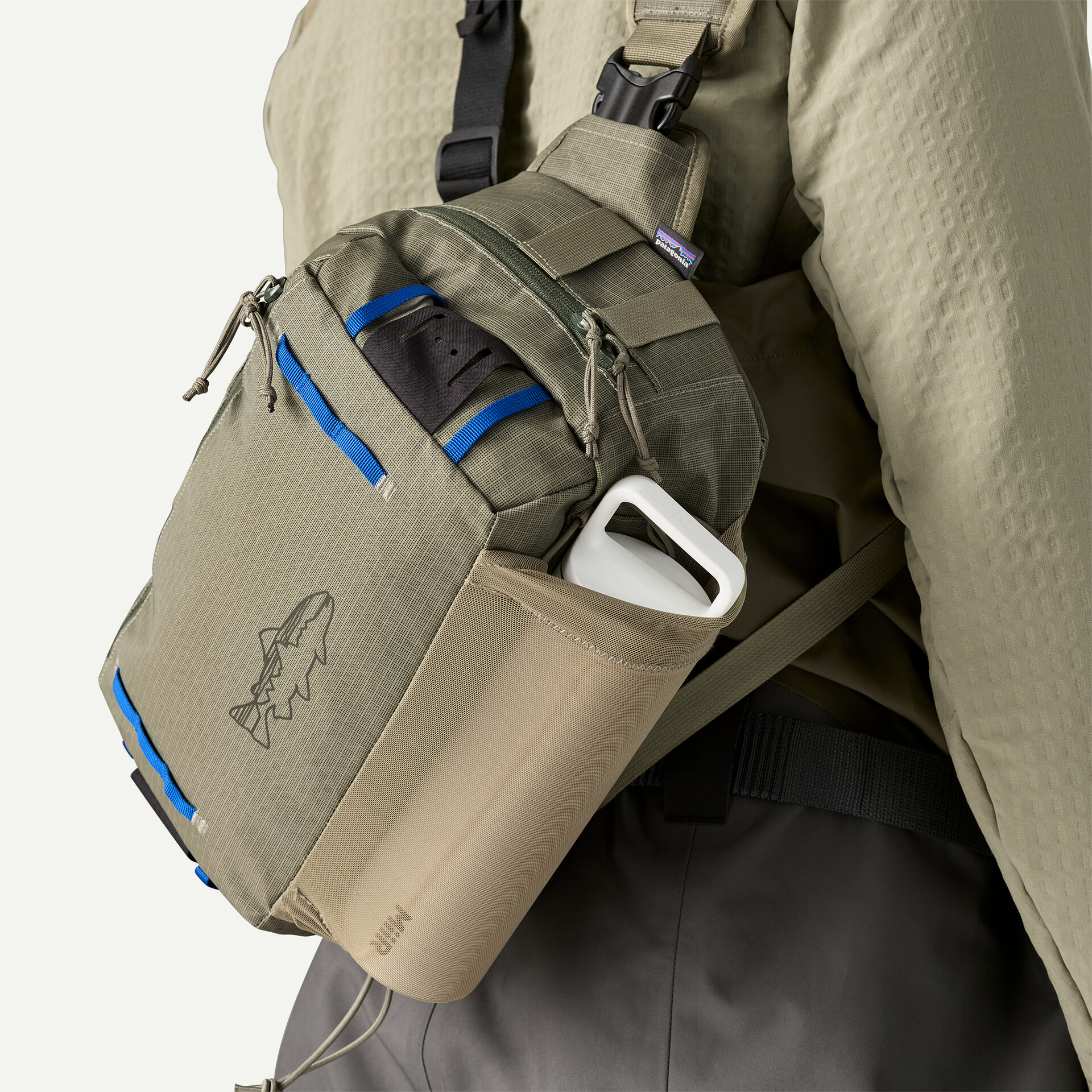 Patagonia Batoh Stealth Switch Fishing Pack 9L - River Rock Green