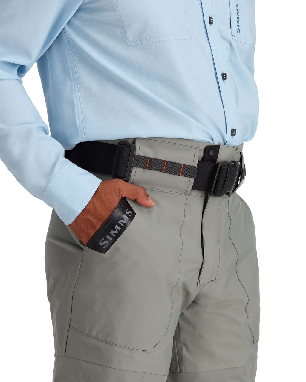 Simms Brodící kalhoty Freestone Pants Smoke