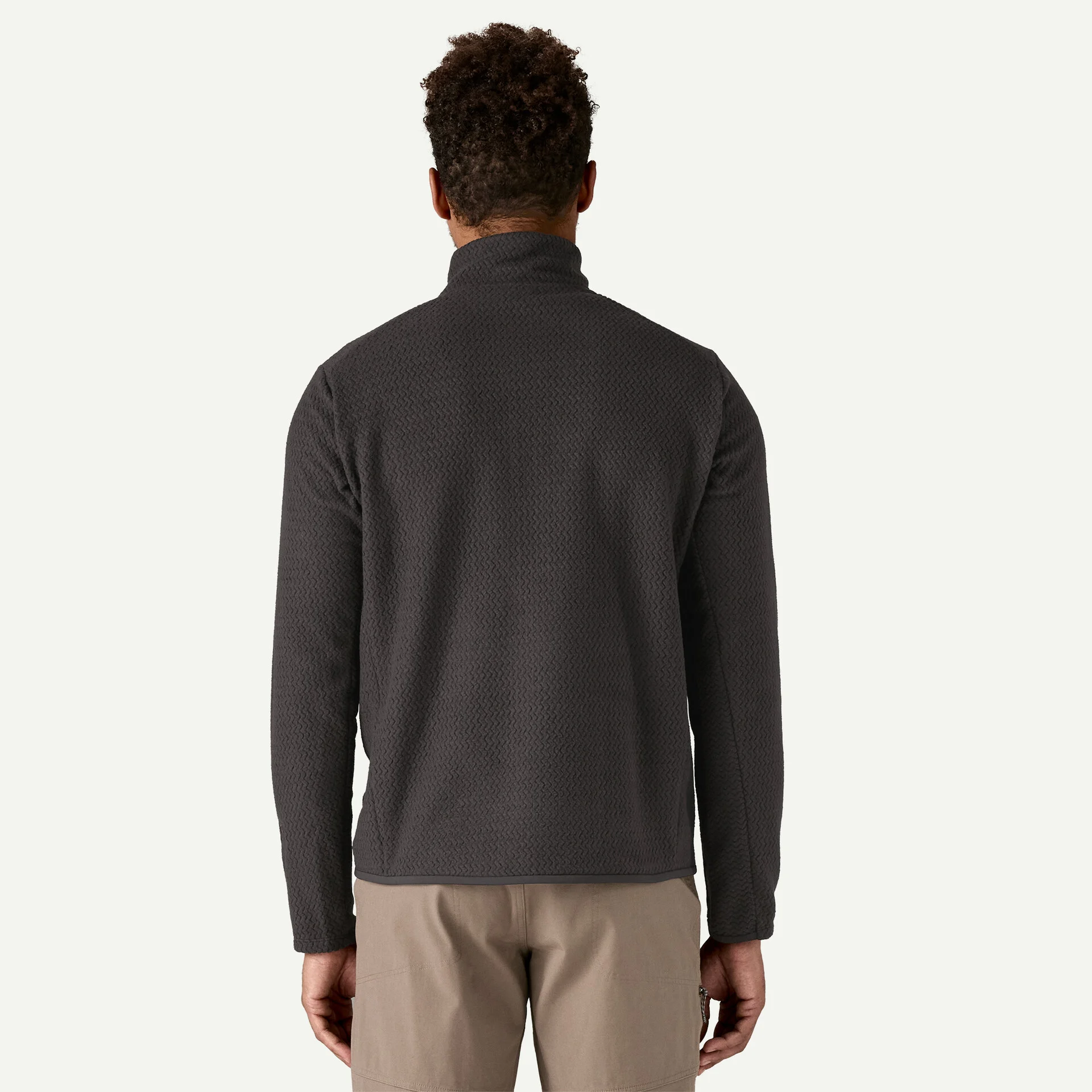 Patagonia Pánská mikina R1 Air Zip Neck, Black