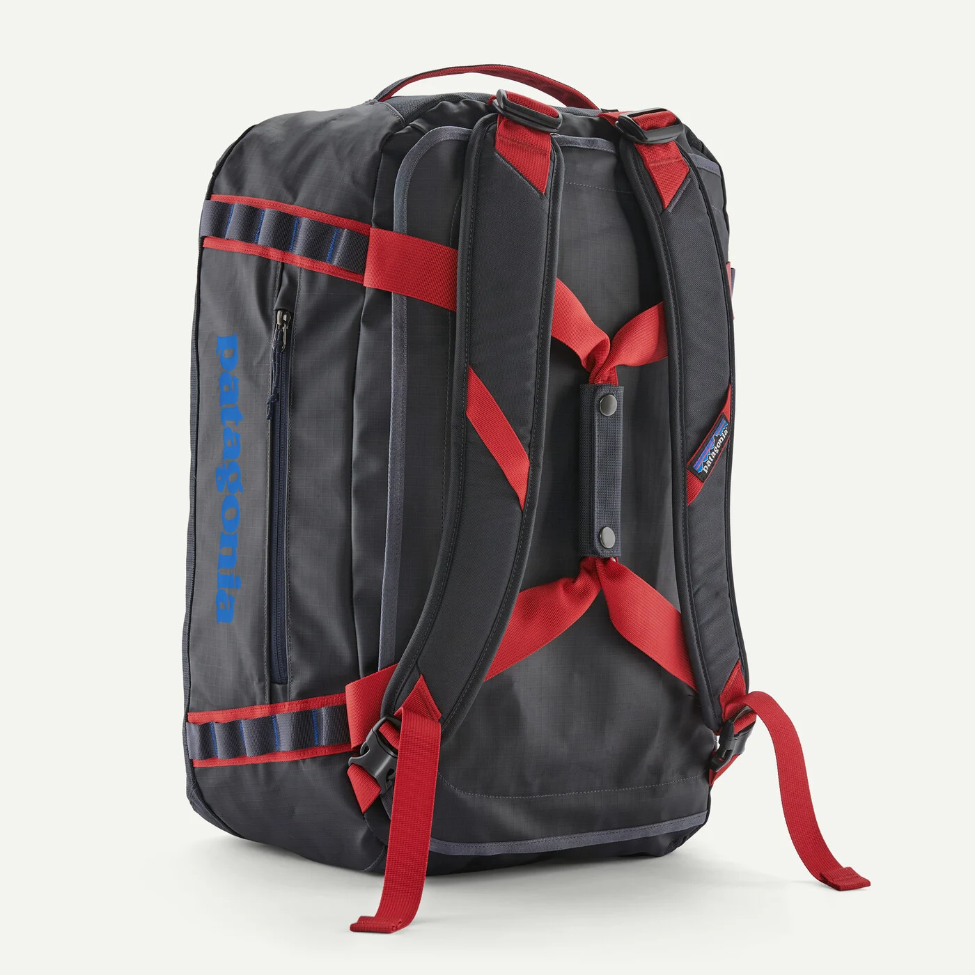 PATAGONIA Black Hole® Duffel Bag 40L, Smolder Blue w/Amanita Red