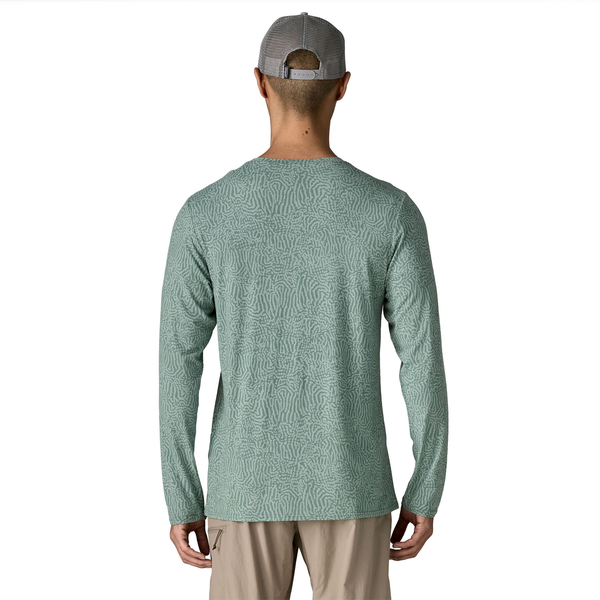Patagonia Pánské triko Tropic Comfort Natural UPF Crew, Sea Run: Blue Sage - vel. XL