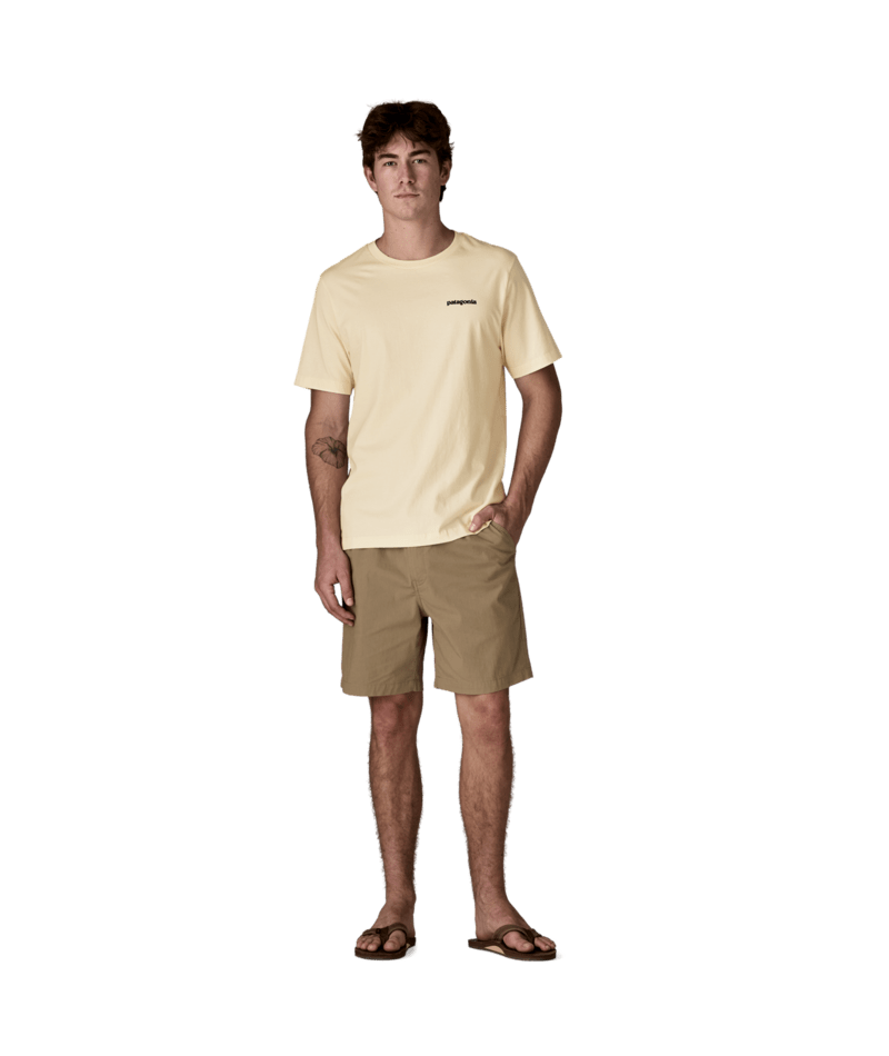 Patagonia Pánské tričko Fitz Roy Trout T-Shirt, Undyed Natural - vel. S