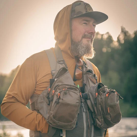 Vision Mikina Bamboo Bug & UV Hoodie - moon rock