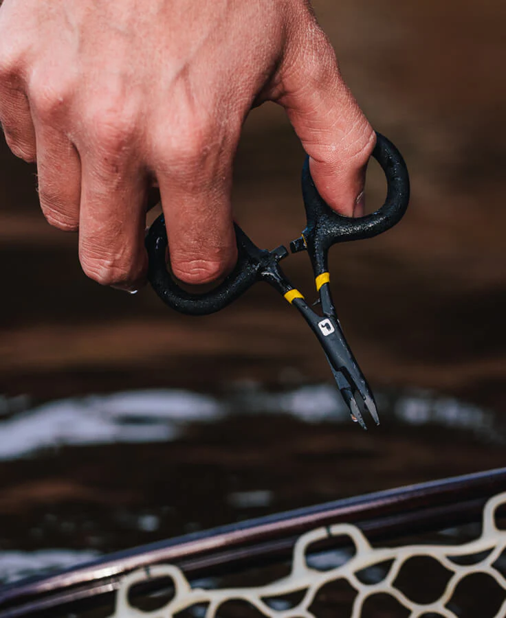LOON Outdoors - Mini peán s nůžkami černý, Rogue Micro Forcep