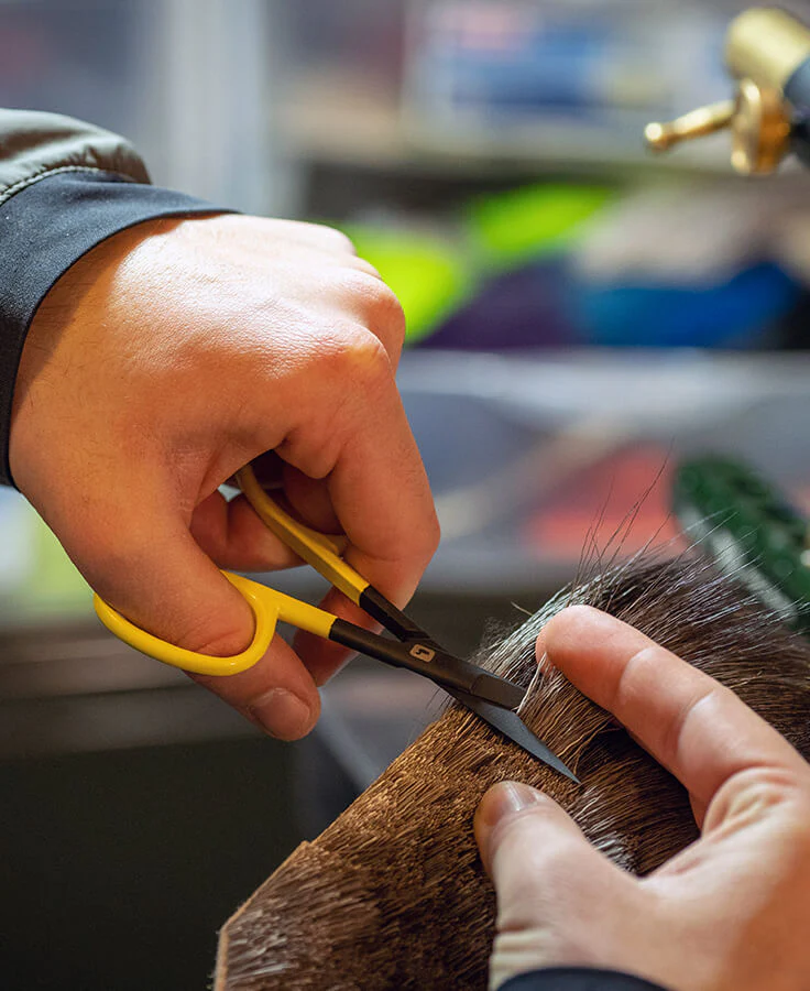Loon Outdoors Nůžky Ergo Hair Scissors - Yellow