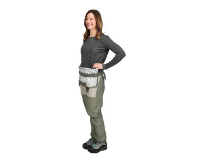 SIMMS Brodící kalhoty dámské Freestone™ Z Stockingfoot Striker Grey