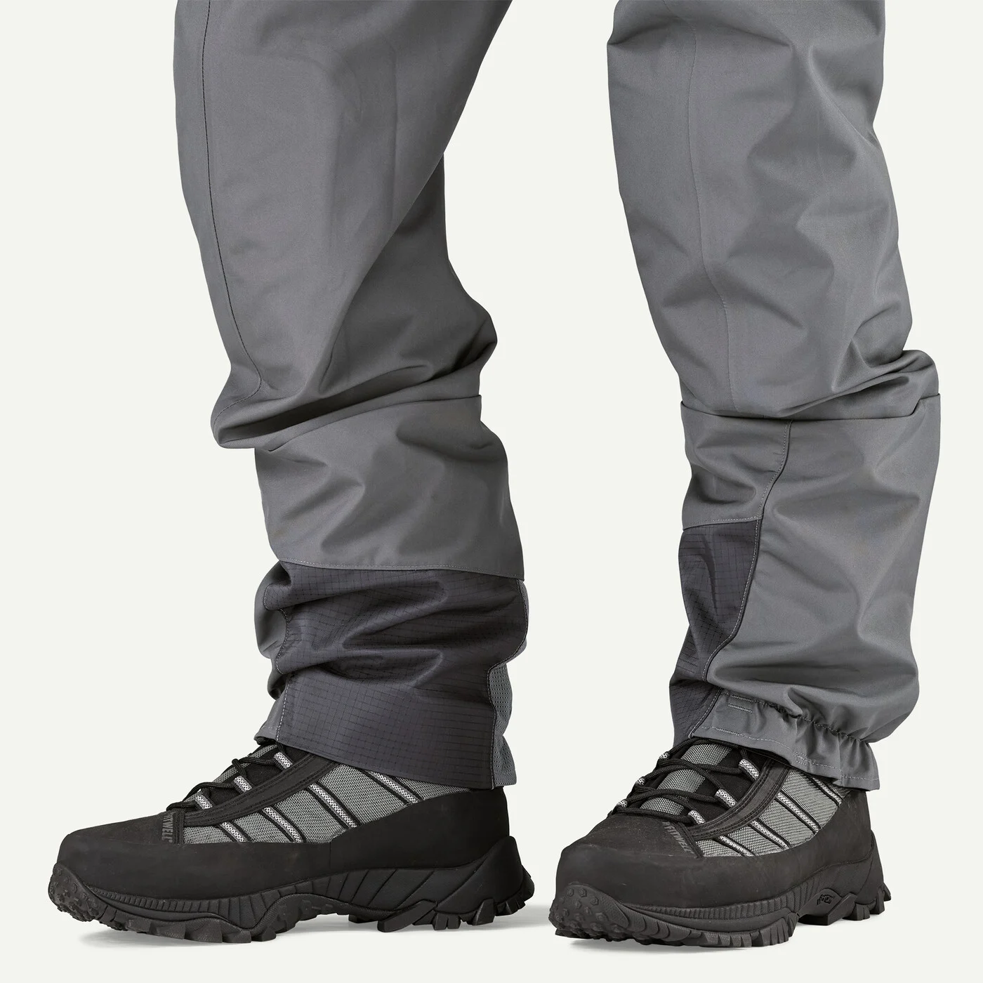 Patagonia Pánské brodící kalhoty Swiftcurrent Expedition Waders - Basin Green, vel. MXM a Patagonia Brodicí boty River Salt Wading Boots - vel.  US 13 - EU 46