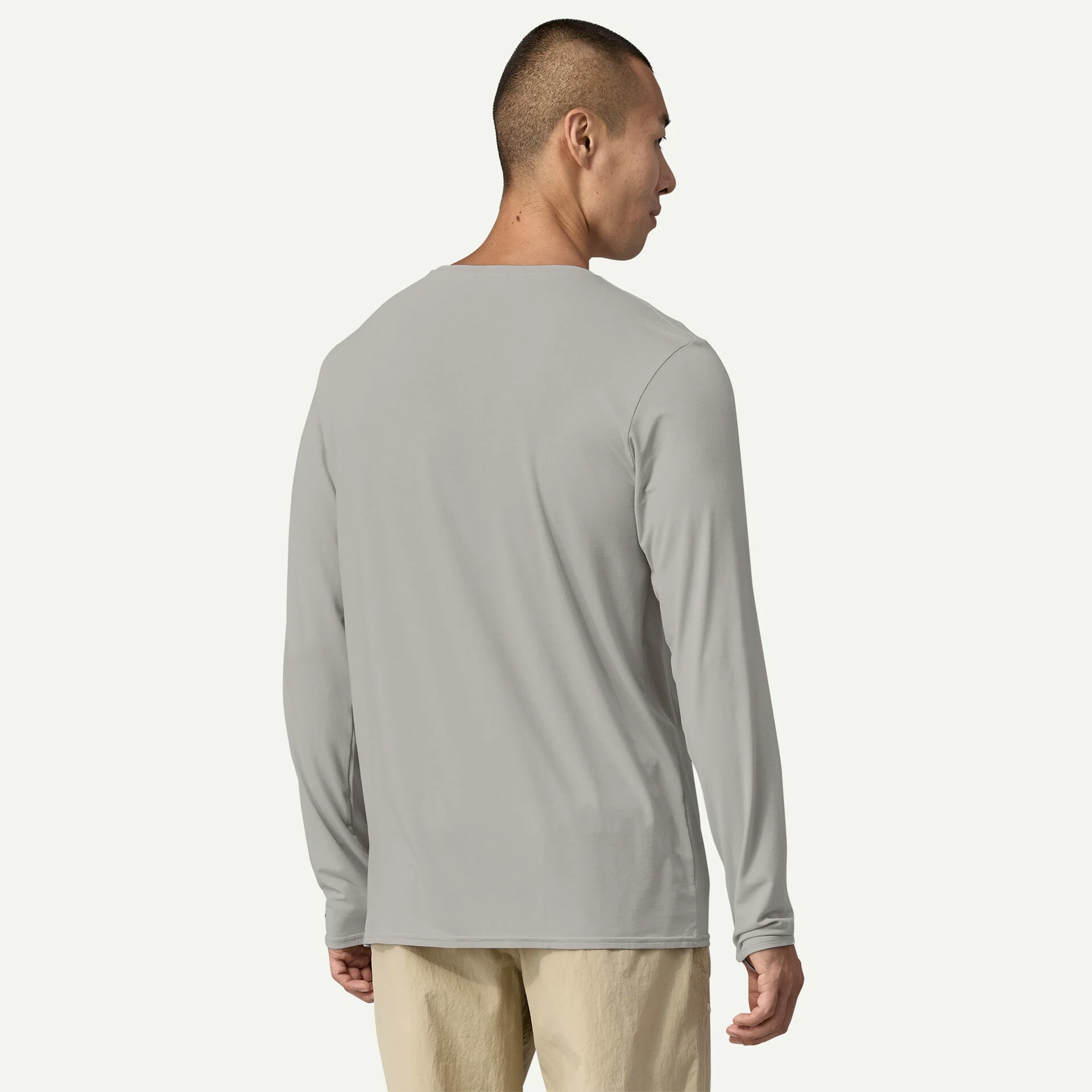Patagonia Pánské triko Tropic Comfort Natural UPF Crew, Smolder Blue - vel. M