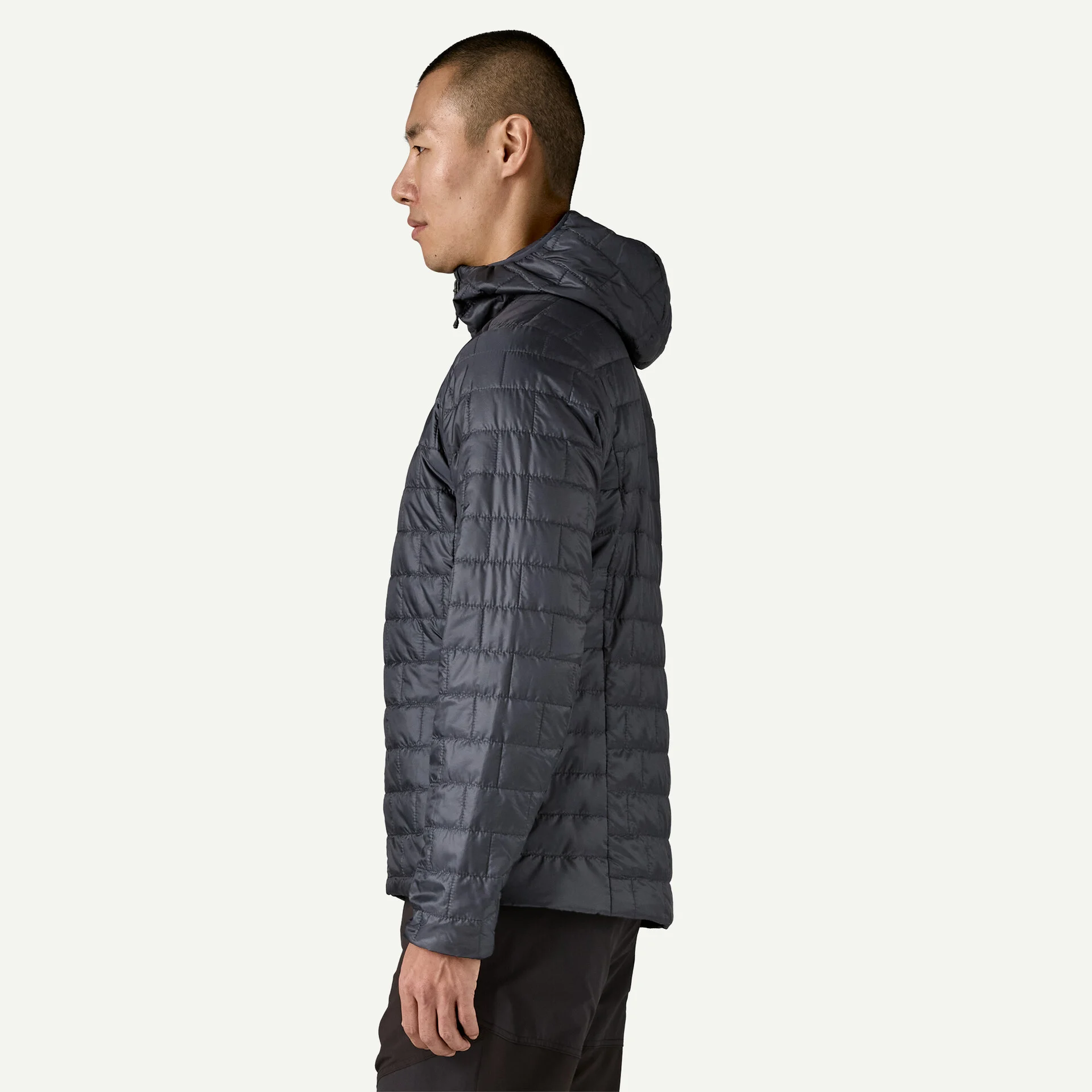 Patagonia Pánská bunda Nano Puff® Hoody - black