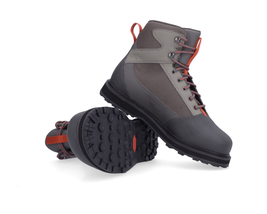 Simms Brodící boty Tributary Boot, Basalt - gumová podrážka, vel.  US 15 - EU 48