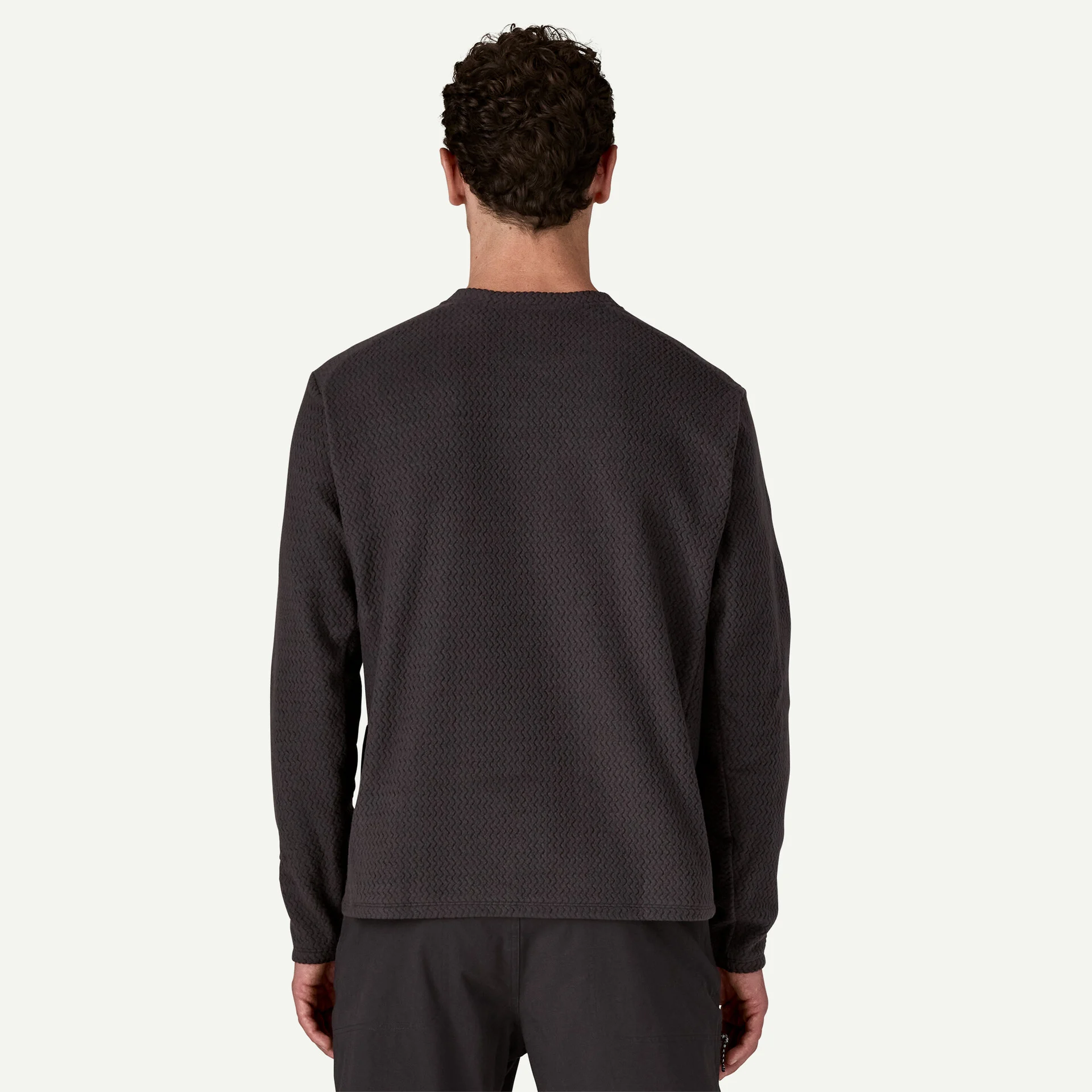 Patagonia Pánská mikina R1® Air Fleece Crewneck, Black - vel. M