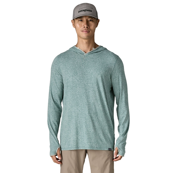Patagonia Pánské tričko Tropic Comfort Natural Hoody, Sea Run: Blue Sage