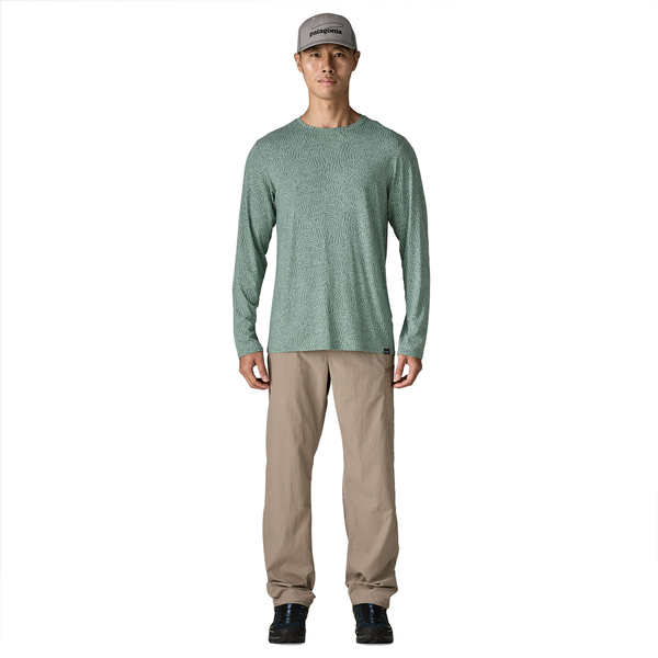 Patagonia Pánské triko Tropic Comfort Natural UPF Crew, Sea Run: Blue Sage - vel. XL