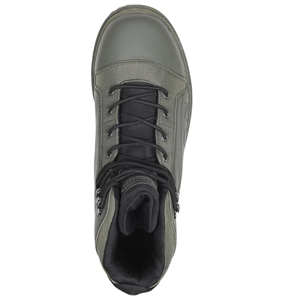 Vision Brodící kalhoty Koski ZIP STKFT, grey - vel. M + Vision Brodící boty KOSKI, gumová podrážka - vel.  US 12 - EU 45