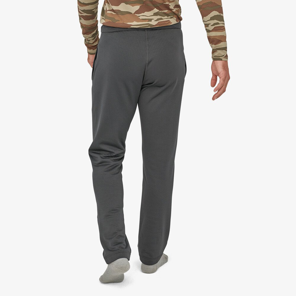 PATAGONIA Kalhoty R1® Fleece Pants - Dark Ash, vel. XL