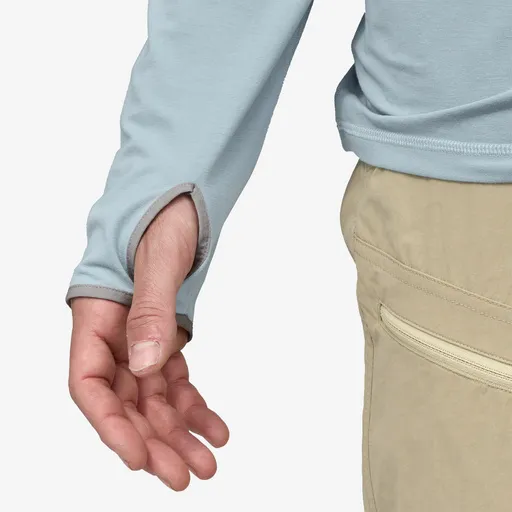 Patagonia Pánské tričko M's Tropic Comfort Natural Hoody, Steam Blue, vel. XL