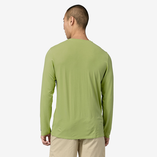Patagonia Pánské triko Tropic Comfort Natural UPF Crew, River Rock Green - vel. XL