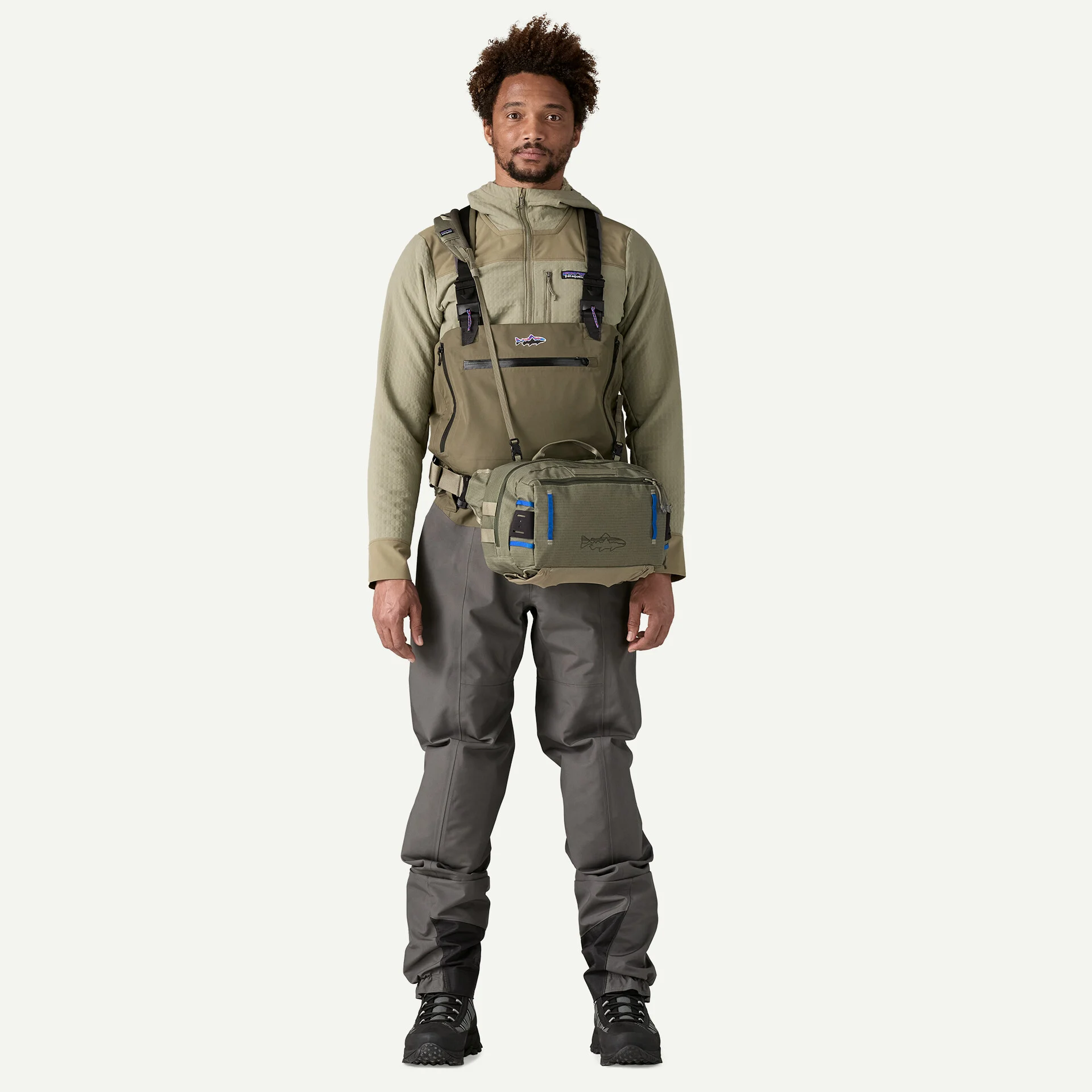 Patagonia Batoh Stealth Switch Fishing Pack 9L - River Rock Green