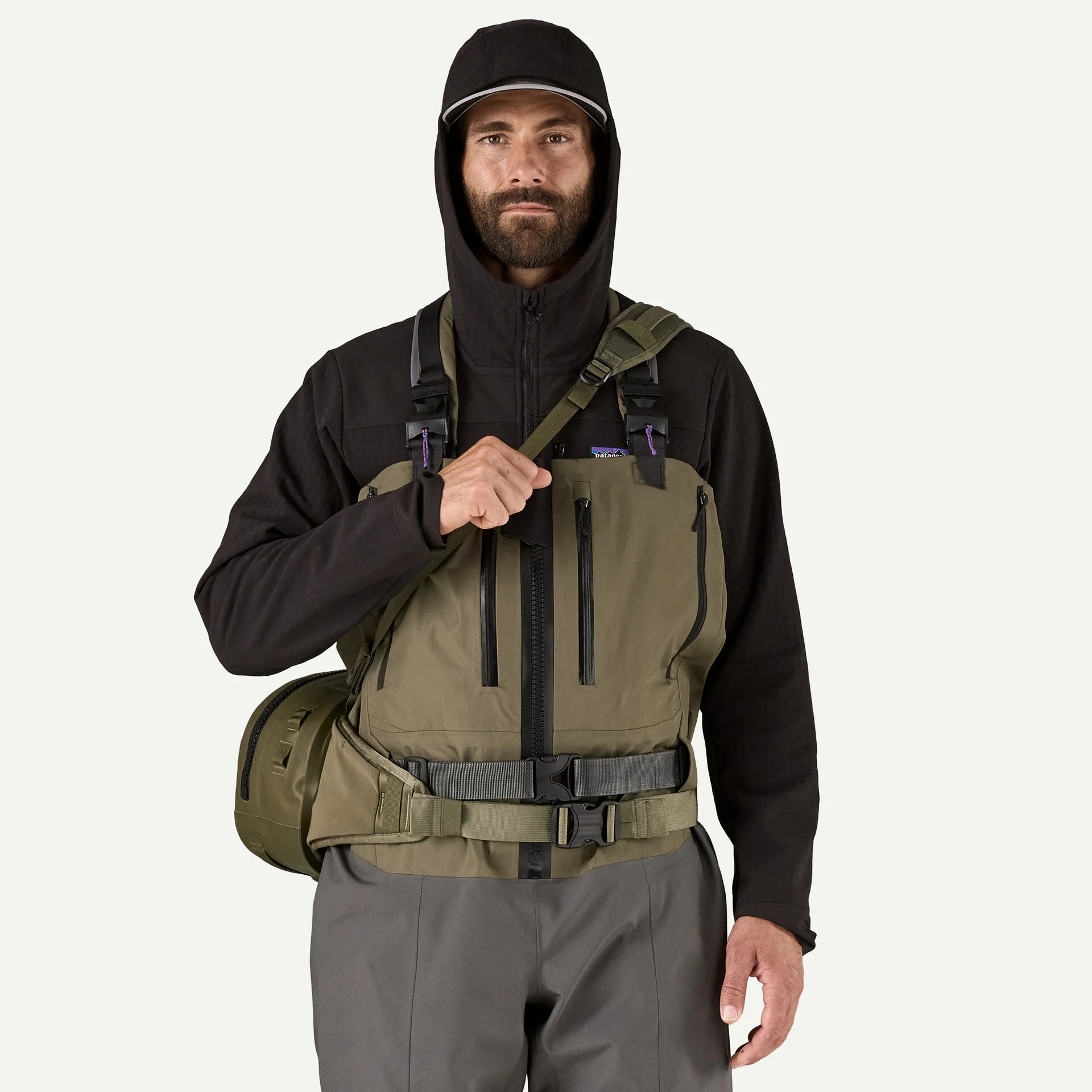 Patagonia Ledvinka/taška Guidewater Hip Pack - Basin Green