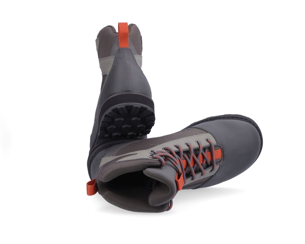 Simms Brodící boty Tributary Boot, Basalt - gumová podrážka, vel.  US 15 - EU 48