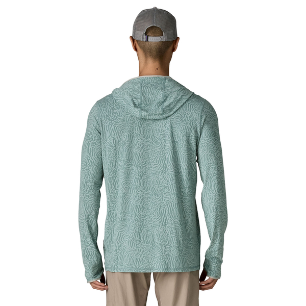 Patagonia Pánské tričko Tropic Comfort Natural Hoody, Sea Run: Blue Sage