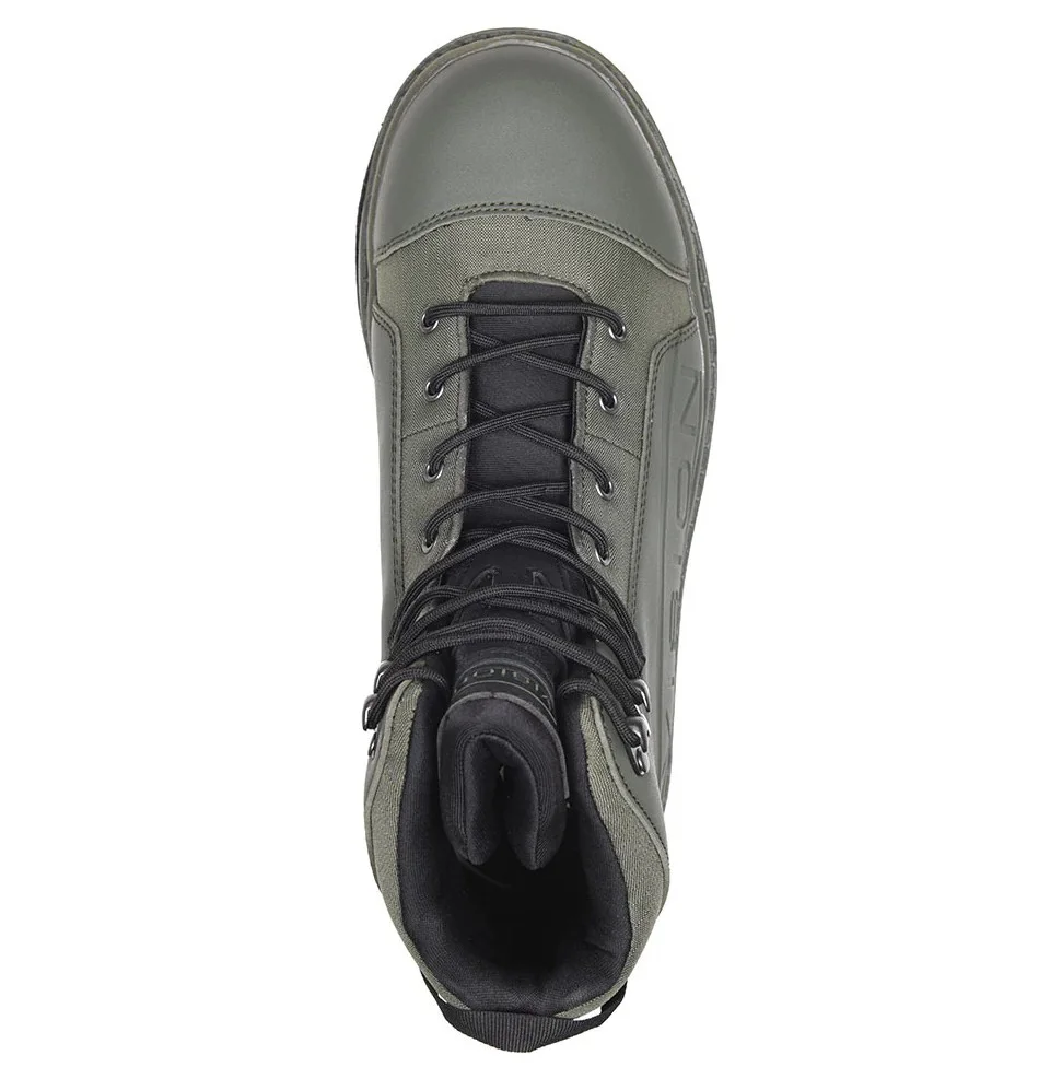 Vision Brodící kalhoty Koski ZIP STKFT, grey - vel. LL + Vision Brodící boty KOSKI, filcová podrážka - vel.  US 08 - EU 41