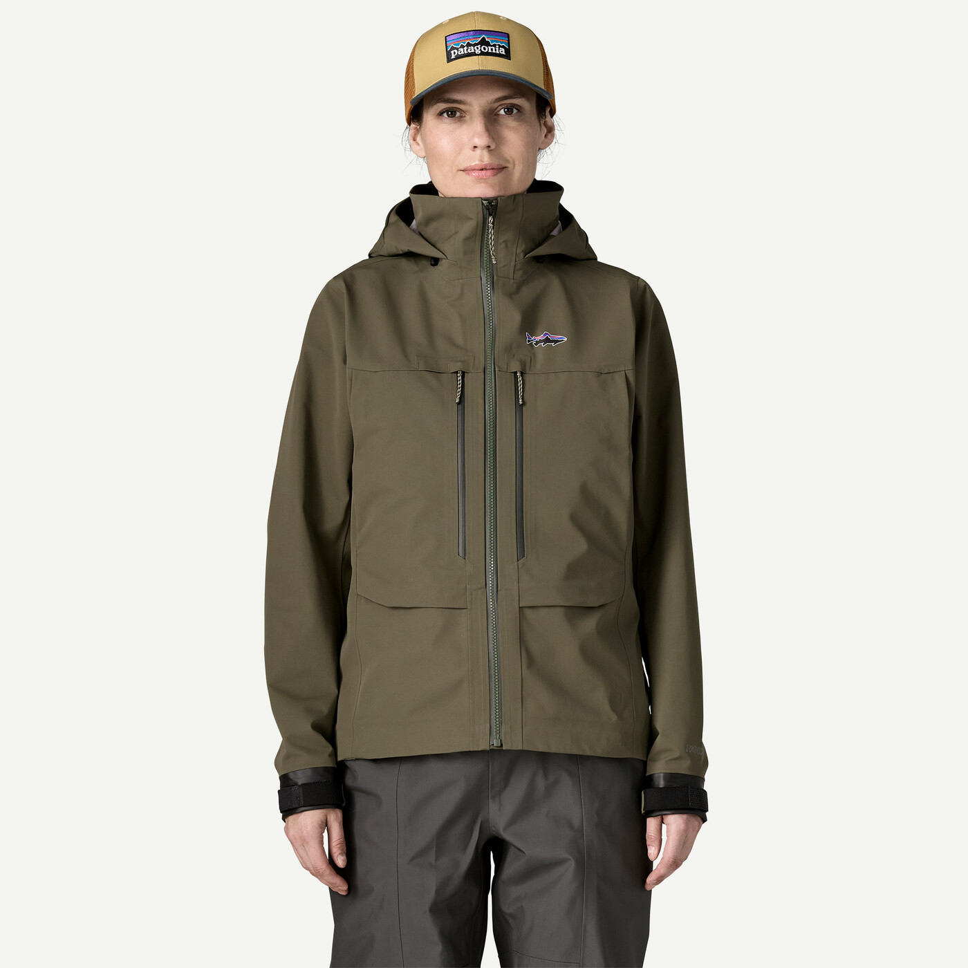 Patagonia Dámská bunda Swiftcurrent Wading Jkt, Basin Green - vel. XS