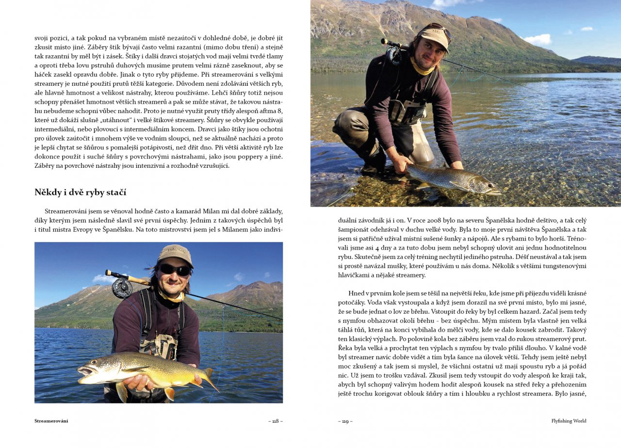 Kniha Flyfishing World, Luboš Roza