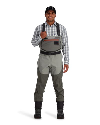 SIMMS Brodící kalhoty Freestone® Stockingfoot Smoke - vel. XL