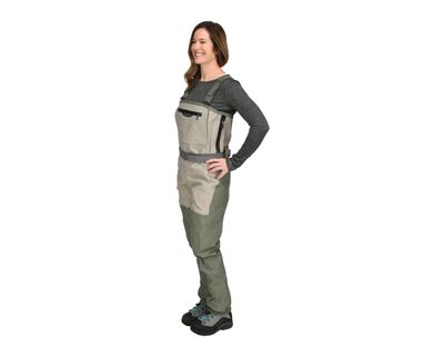 SIMMS Brodící kalhoty dámské Freestone™ Z Stockingfoot Striker Grey