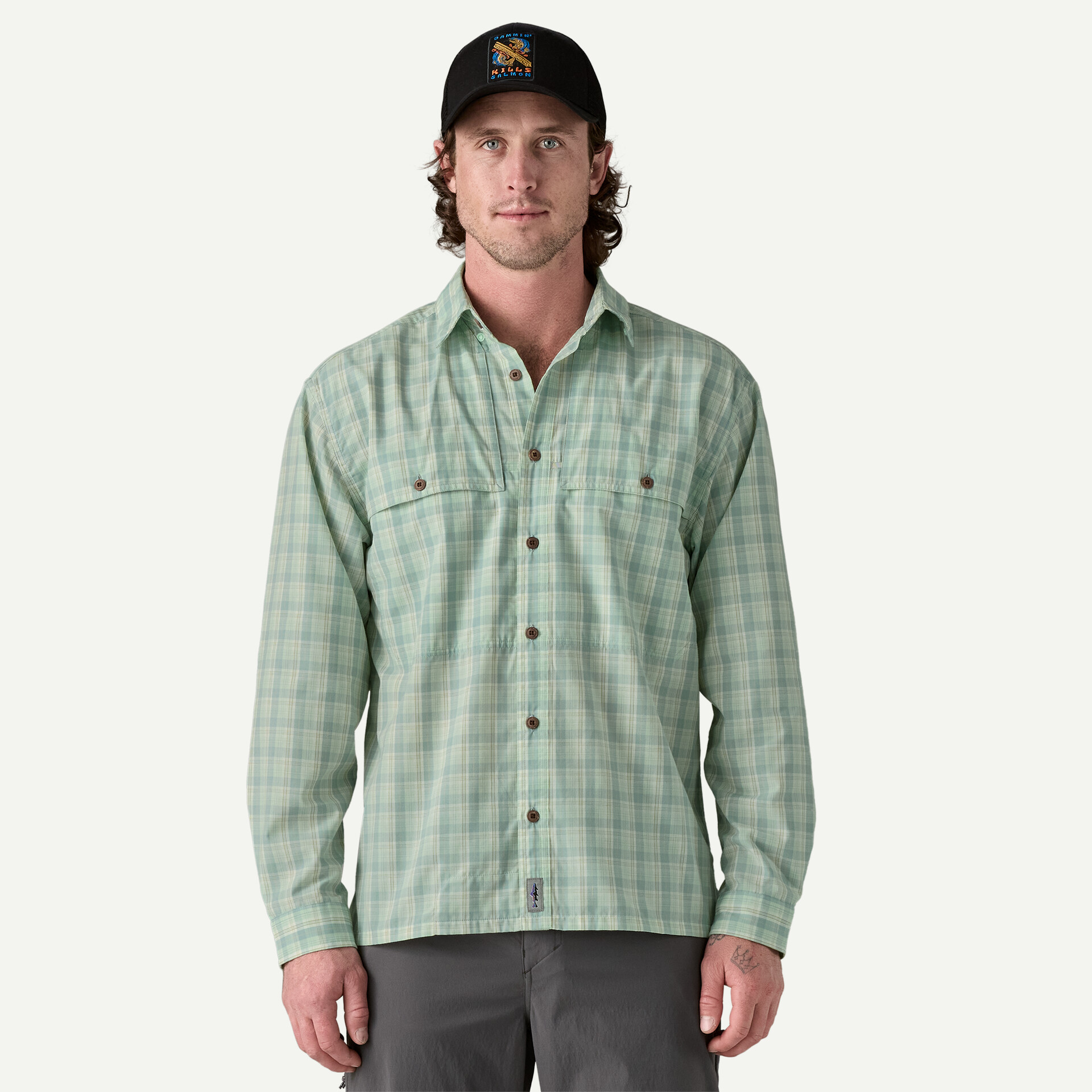 Patagonia Pánská košile Long-Sleeved Island Hopper Shirt - Dipper: Beeswax Tan, vel. M
