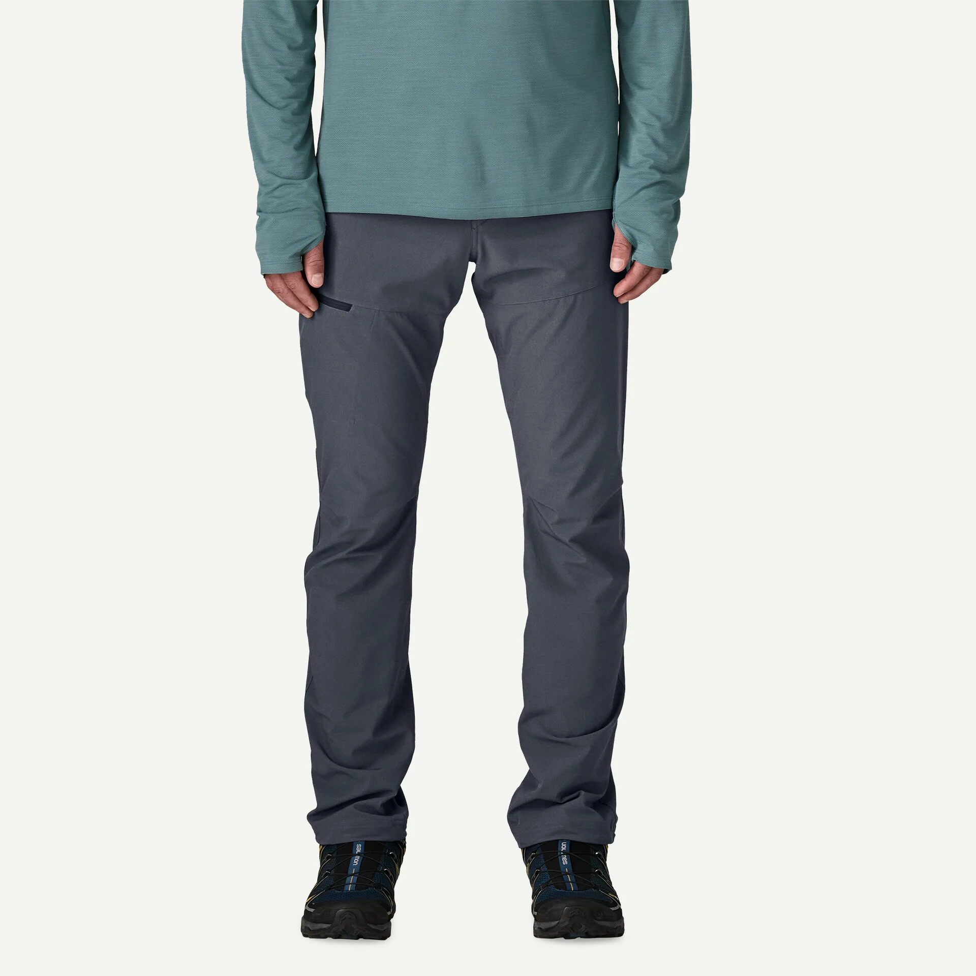 Patagonia Pánské kalhoty Terravia Trail - Regular, Smolder Blue