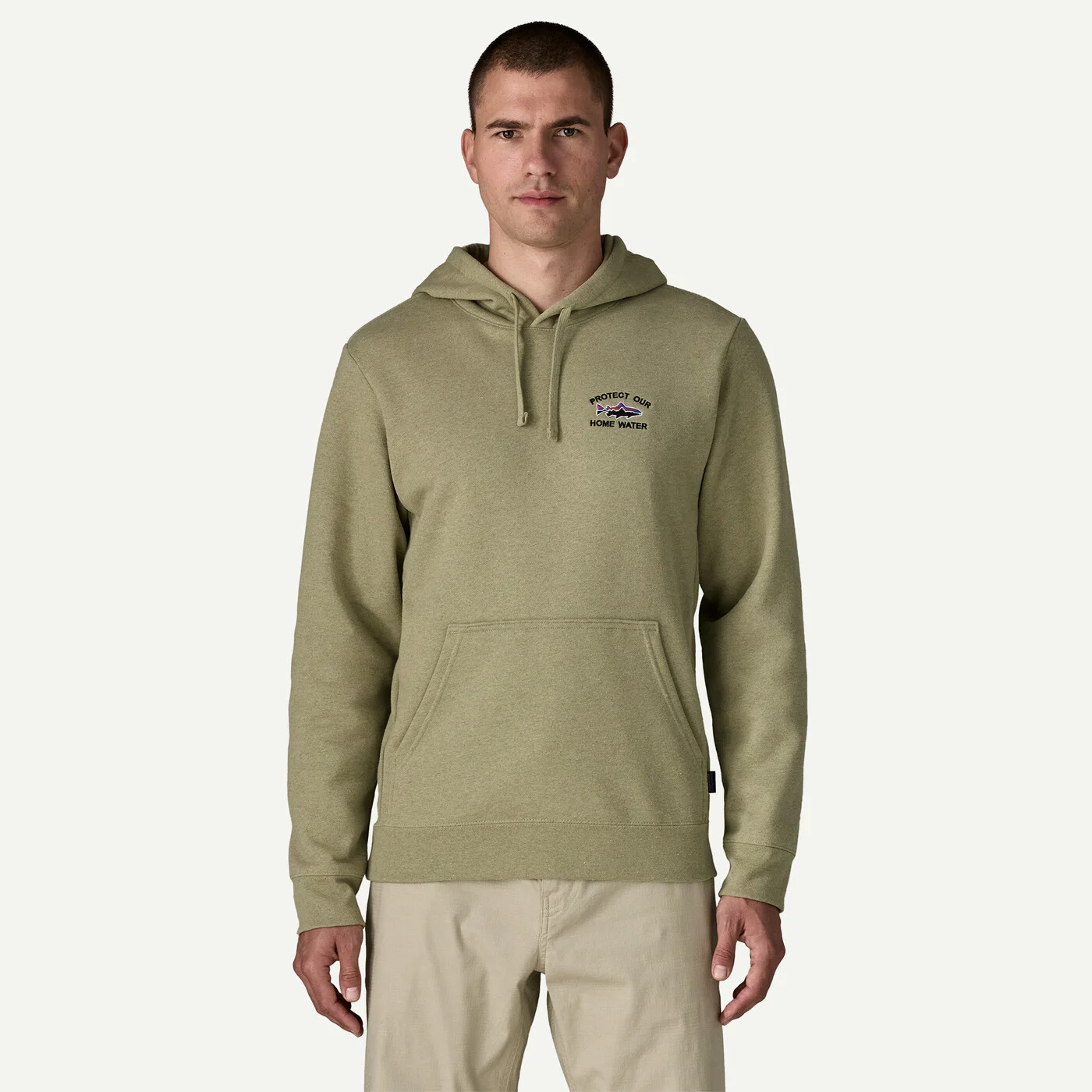 Patagonia Mikina Home Water Trout Uprisal Hoody, Gumtree Green