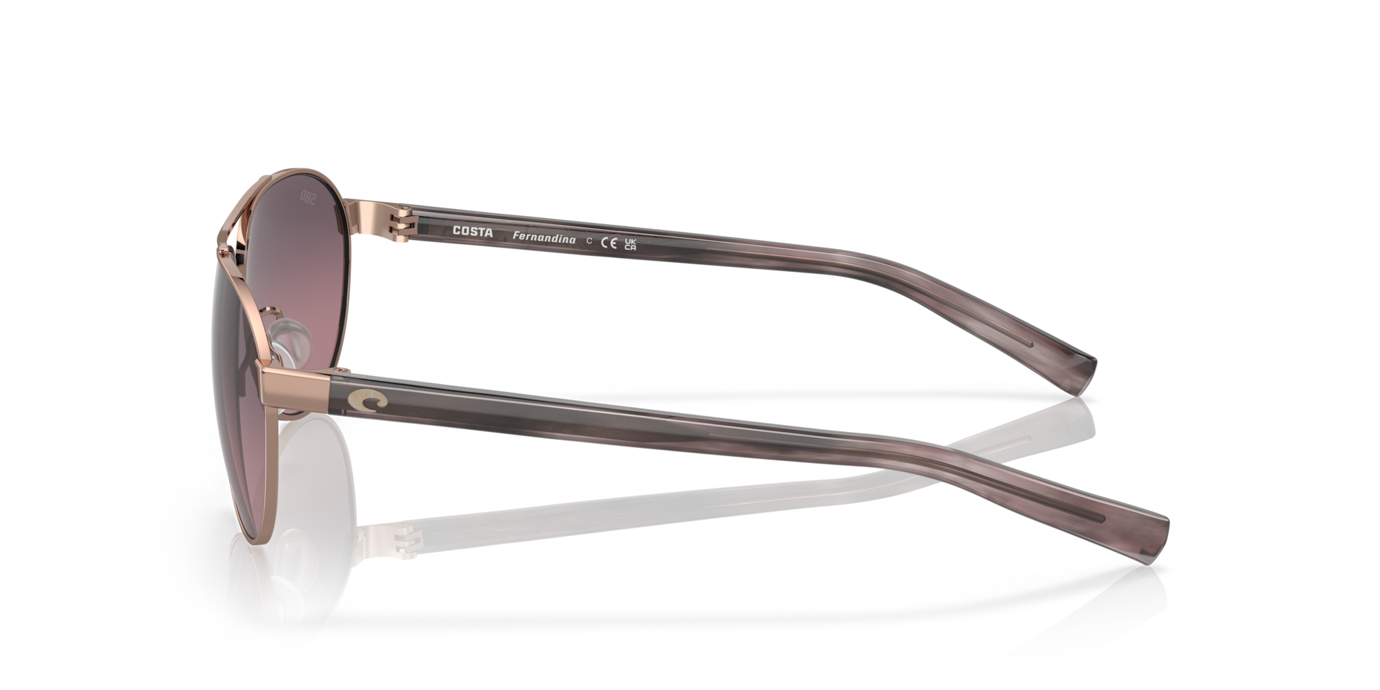 Costa del Mar Polarizační brýle Fernandina - Růžové zlato a Růžový gradient